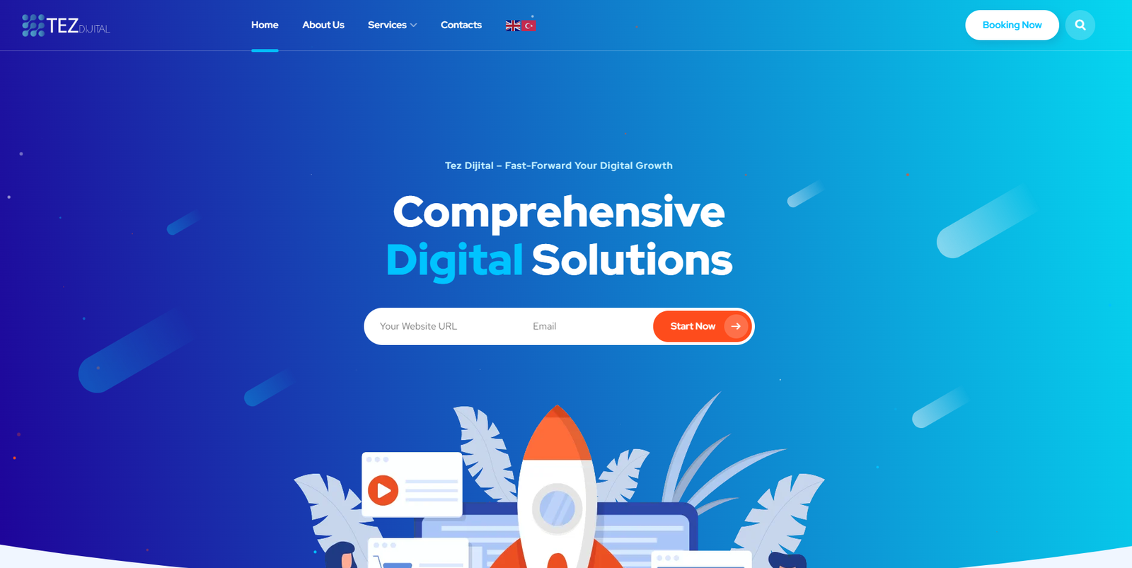 TEZ Dijital Web design